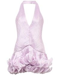 Stolen Stores - Ms. Tutu V-Neck Ruffled Mini Dress - Lyst