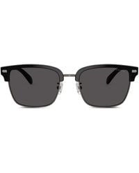 COACH - Rivet Retro Browline-Frame Sunglasses - Lyst