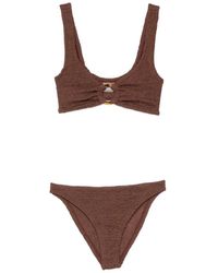 Hunza G - Julia Ring-Detail Bikini - Lyst