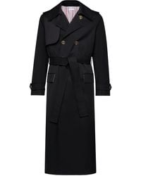 Thom Browne - Double-Breasted Trench Coat - Lyst