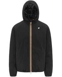 K-Way - Hooded Zip Jacket - Lyst
