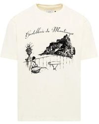 Rhude - Montenegro Morada Graphic-Print T-Shirt - Lyst