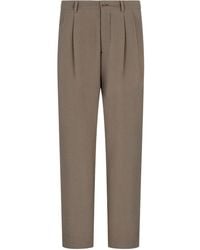 Giorgio Armani - Pleat-Detail Trousers - Lyst