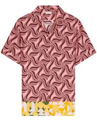 Dries Van Noten - Hemd Mit Wirbel-Print - Lyst