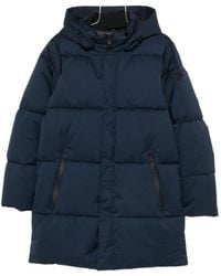 SERGIO MORETTI FIRENZE - Logo-Patch Padded Jacket - Lyst
