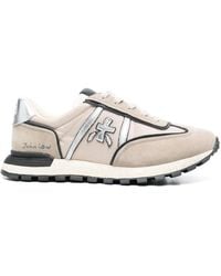 Premiata - John Low Logo-Patch Sneakers - Lyst