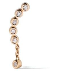 Maria Black - 14Kt Quadron Diamond Stud - Lyst