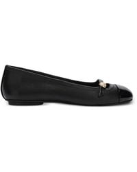 Furla - Embellished Ballet Flats - Lyst