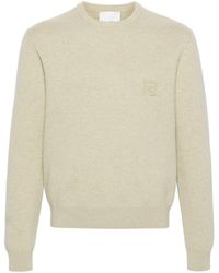 Nanushka - Logo-Embroidered Merino Jumper - Lyst