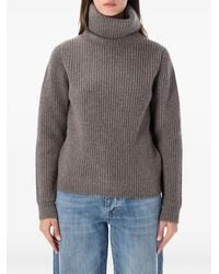 Fortela - Leona Ribbed-Knit Roll-Neck Sweater - Lyst