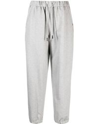 WOOYOUNGMI - Tapered Drawstring Track Pants - Lyst