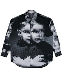 Walter Van Beirendonck - Chemise À Motif Géométrique - Lyst