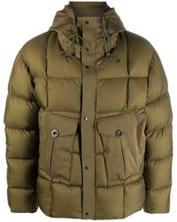 C.P. Company - Hooded Padded Down Jacket - Lyst