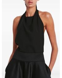 Wardrobe NYC - Blouse En Soie Froncée Dos Nu - Lyst