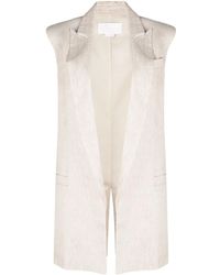 Genny - Gilet Sartoriale Aperto - Lyst