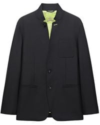 Shanghai Tang - Blazer Heritage En Soie À Deux Boutons - Lyst