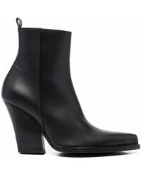 Magda Butrym - Pointed Leather Boots - Lyst