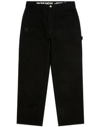 Aape By A Bathing Ape - Logo-Detail Wide-Leg Trousers - Lyst