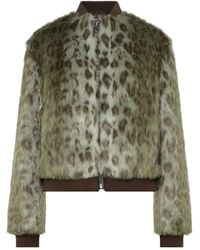 Unreal Fur - Foliage Animal-Print Jacket - Lyst