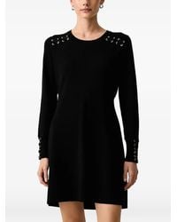 Liu Jo - Robe En Maille À Lacets - Lyst