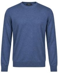 ZEGNA - Pull À Encolure Ronde - Lyst