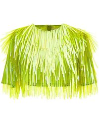 Sportmax - Petalo Cropped Top - Lyst