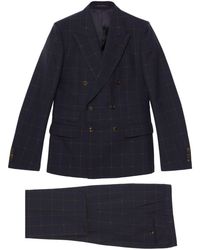 Gucci - GG Overcheck Wool Suit - Lyst