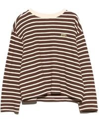 Bimba Y Lola - T-Shirt En Coton Éponge À Rayures - Lyst