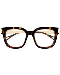 Chloé - Brille Mit Eckigem Gestell - Lyst