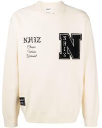 Izzue - Patch-detail Crew-neck Sweatshirt - Lyst