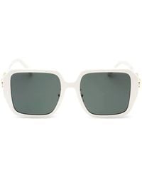 Versace - Oversized-Frame Medusa-Plaque Sunglasses - Lyst