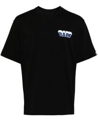 A Bathing Ape - T-shirt en coton à imprimé graphique - Lyst