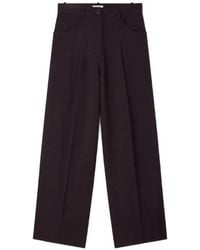 Sandro - Wide-Leg Trousers - Lyst