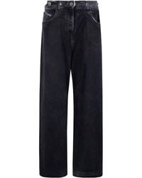 The Attico - Double-Waistband Baggy Jeans - Lyst