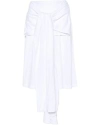 TOTEME - Tie-Waist Jersey Shorts - Lyst
