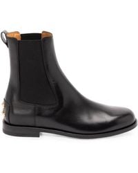 Tod's - Gommino-Stud Leather Chelsea Boots - Lyst