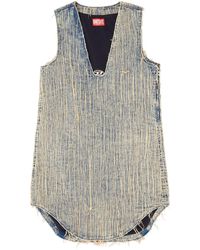 DIESEL - De Laris Asymmetric Day Dress - Lyst