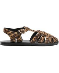 Ancient Greek Sandals - Karina Pony Cage Sandals - Lyst