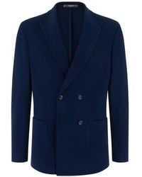 BOGGI - Double-Breasted Blazer - Lyst