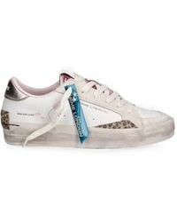 Crime London - Sk8 Deluxe Lace-Up Sneakers - Lyst