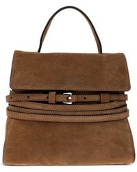 Moschino - Buckled Top-Handle Tote Bag - Lyst