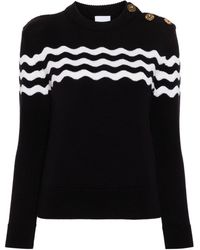 Patou - Wave Knitted Jumper - Lyst