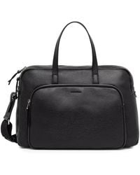 Coccinelle - Large Paki Grained Leather Luggage Bag - Lyst