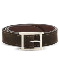 Orciani - Cinturón Con Hebilla Rectangular - Lyst