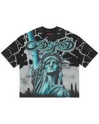 Godspeed - Voltage Graphic-Print T-Shirt - Lyst