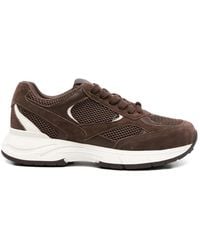 SERGIO MORETTI FIRENZE - Mesh-Panel Sneakers - Lyst