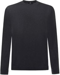Alpha Studio - Long-Sleeve Merino Wool Sweater - Lyst
