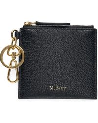 Mulberry - Grained-Leather Cardholder - Lyst