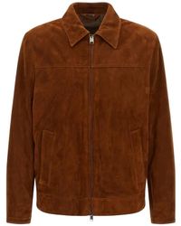 Brioni - Suede Jacket - Lyst