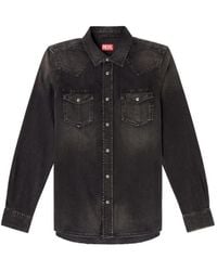 DIESEL - D-Vega Denim Shirt - Lyst